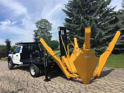 ebay skid steer tree spade|used truck mounted tree spade for sale.